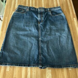 Ralph Lauren Jean Skirt